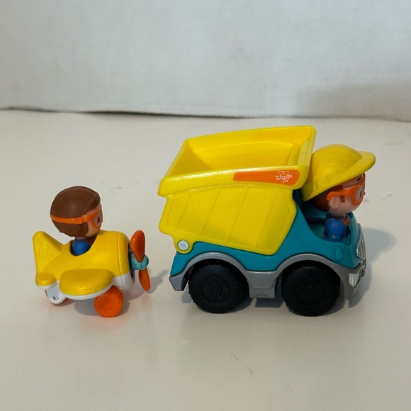 Kideo Blippi Mini Vehicles Dump Truck and Airplane - Picture 4 of 7